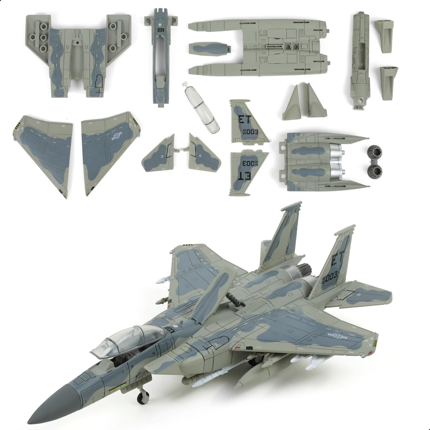 Model Airplane Plastic - 1/72 F-15EX Eagle II Aereo da