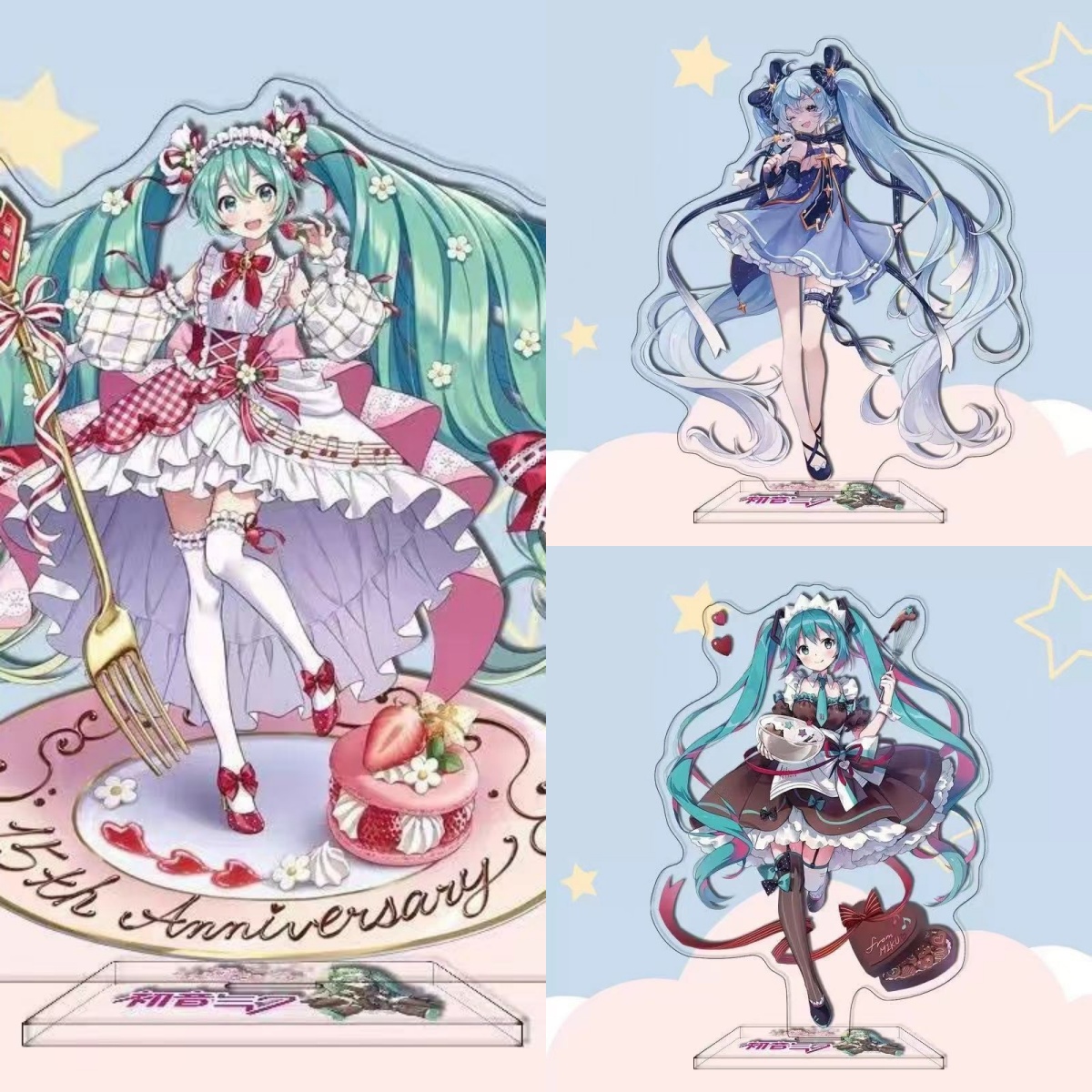 Figma Stand Set - Statuetta in Acrilico di Hatsune Miku,
