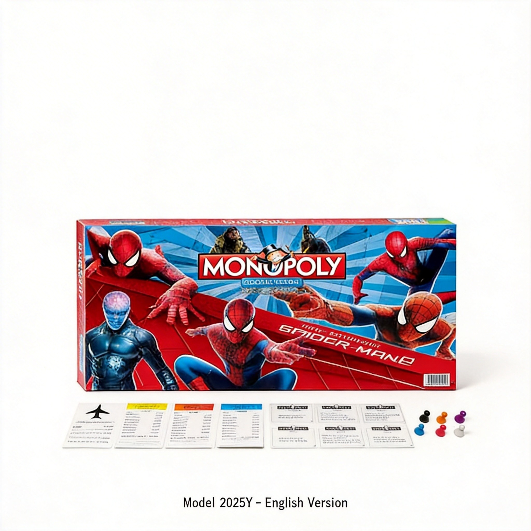 Hasbro Game Monopoly - Gioco da Tavolo Spider-Man - Edizione