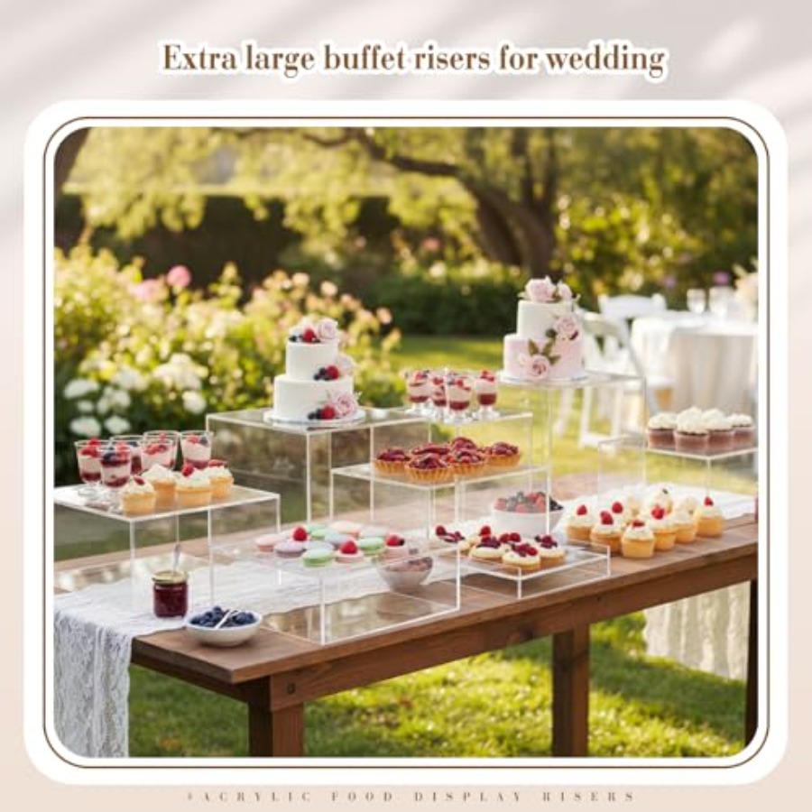 Set di 7 Alzate per Buffet Ext - Display Risers Set recensione e prezzo