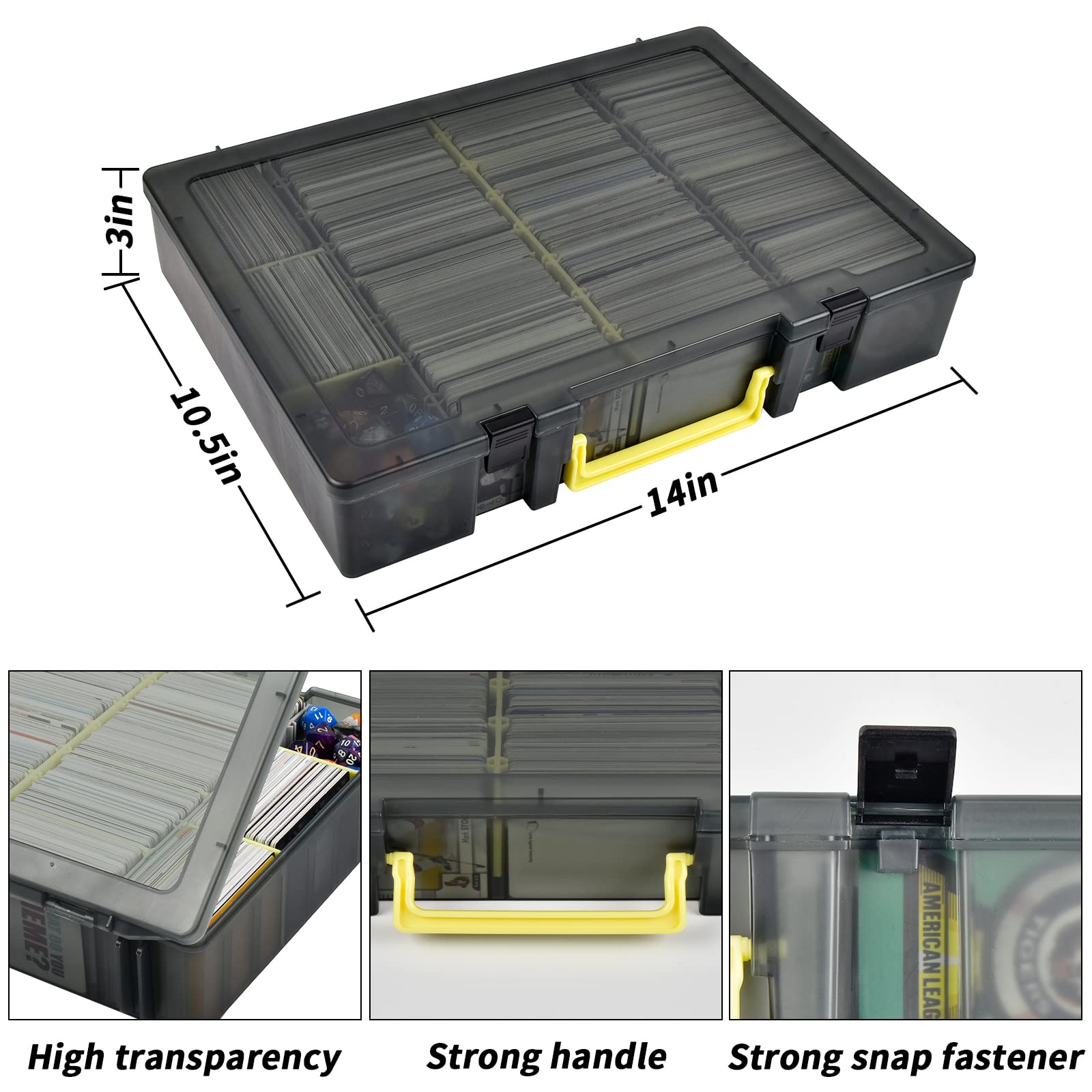 Scatola Trasparente per Carte  - Trading Card Binder recensione e prezzo