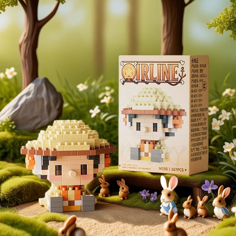 Nuovo ONE PIECE Sun God Nika L - Building Block Mini recensione e prezzo