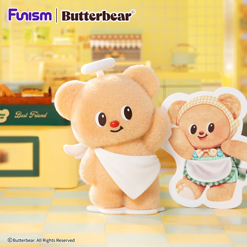 FUNISM Butterbear Happy Day Se - Vinyl Figure Blank recensione e prezzo